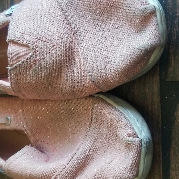 Girls pink glitter TOMS - Picture 2 of 5